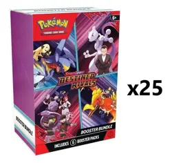 Pokemon Scarlet Violet Destined Rivals 25 BOX BOOSTER BUNDLE CASE Factory Sealed - Image 2