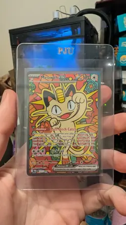 Pokemon TCG - Meowth ex 121/088 SIR - Perfect Order MINT See Pics +Centering ✅ - Image 1