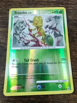 Treecko 78/99 Reverse Holo Platinum Arceus Pokemon - Image 1