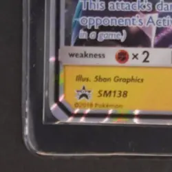 2018 POKEMON SM BS PROMO DRAGON MAJ. LEGENDS OF UNOVA PREM COLL #SM138 ZEKROM GX - Image 4