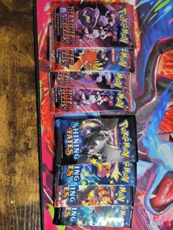 Pokemon TCG Booster Pack Lot 36x - Crown Zenith, Ascended Heroes, Obsidian Flame - Image 3