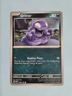 2023 Grimer 88/165 - Scarlet & Violet 151 - NM/MINT Pokemon TCG - Image 1