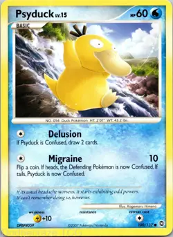 Psyduck 100/132 Common Secret Wonders Pokemon MP - Image 1