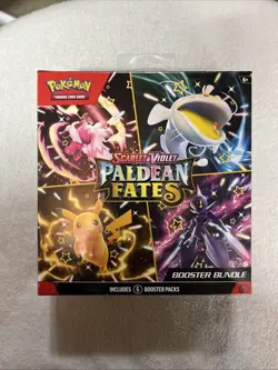 Scarlet & Violet - Paldean Fates Booster Bundle - Sealed New Pokemon - Image 1