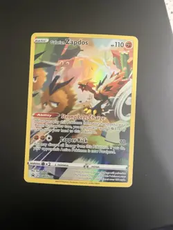 Pokemon Galarian Zapdos SWSH283 Sword & Shield Promo Holo Basic 110HP TCG - Image 1