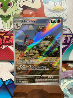 Mudsdale 175/162 Illustration Rare - Temporal Forces - Pokemon TCG - SHIPS FAST - Image 1