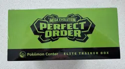 Pokemon Mega Evolution Perfect Order Elite Trainer Box Sealed Pokemon Center ETB - Image 4
