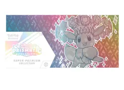 Pokemon Scarlet & Violet Prismatic Evolutions Super-Premium Collection Box Eevee - Image 1