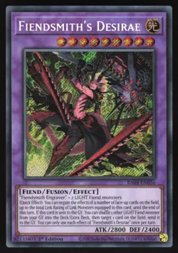 Fiendsmith's Desirae - RA04-EN056 - Secret Rare - 1st Edition Yugioh - Image 1