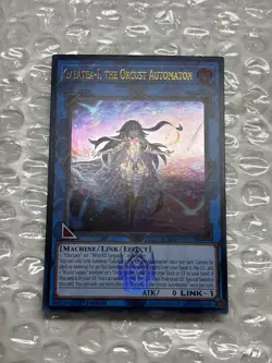 Yu-Gi-Oh Galatea-i, the Orcust Automaton Ultra Rare BLMM-EN052 1st Edition NM - Image 2