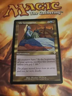 Vile Consumption - Invasion - Magic the Gathering - MTG - LP - Image 1