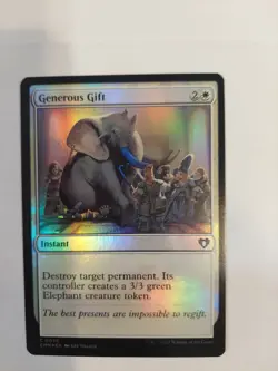 Generous Gift Commander Masters Foil - Image 1