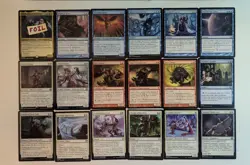 MTG Infect/Proliferate/Poison/Toxic theme lot. Jeskai URW. 18 cards. - Image 1