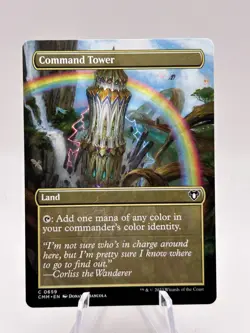 Command Tower 0659 Borderless Commander Masters CMM MTG NM - Image 1