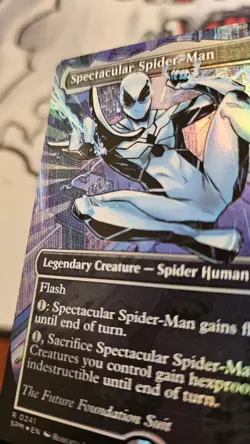 Spectacular Spider-Man (0241) (Borderless) (Textured Foil) Future Foundation - Image 3
