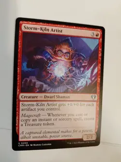 Storm-Kiln Artist Commander Masters Regular - Image 1