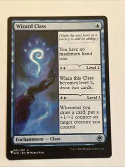 1x MTG Wizard Class - The List Reprints (LIST) (AFR) #81 - Magic the Gathering - Image 1