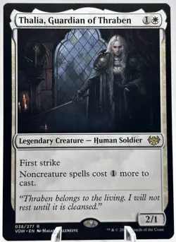 Thalia, Guardian of Thraben 038/277 Innistrad: Crimson Vow VOW MTG NM - Image 1
