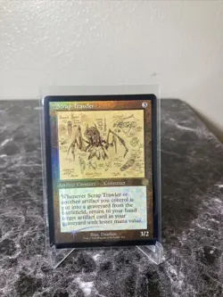 MTG Scrap Trawler Schematic Foil The Brothers' War: Retro Frame Artifacts 112 NM - Image 1
