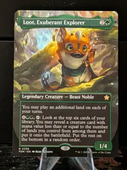 Loot, Exuberant Explorer (Borderless) Foundations Regular - Image 1