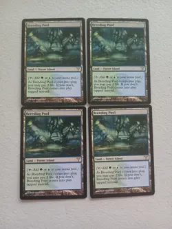 MTG Breeding Pool Dissension X4 Playset Lightly Played - Image 1
