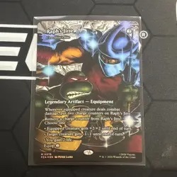 Raph's Jitte - Umezawa's Jitte (Borderless, 19, NM) Teenage Mutant Ninja Turtles - Image 1