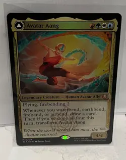 Magic the Gathering Avatar Aang Foil Avatar The Last Airbender LP - Image 1