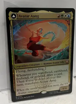 Magic the Gathering Avatar Aang Foil Avatar The Last Airbender LP - Image 2