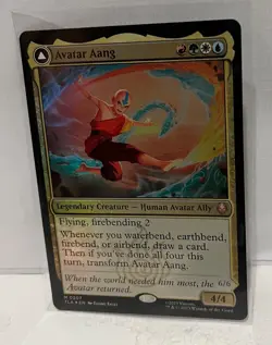 Magic the Gathering Avatar Aang Foil Avatar The Last Airbender LP - Image 5
