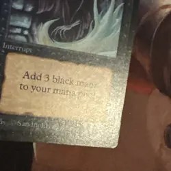Dark Ritual X1 Mtg Beta Nm - Image 2