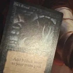 Dark Ritual X1 Mtg Beta Nm - Image 5