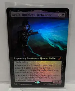 Azula, Ruthless Firebender Borderless Extended Art FOIL - Avatar (NM) - MTG - Image 1
