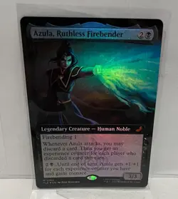 Azula, Ruthless Firebender Borderless Extended Art FOIL - Avatar (NM) - MTG - Image 2