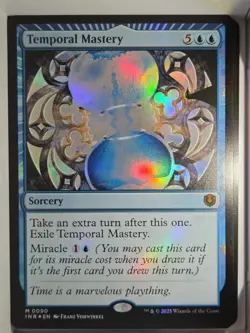 Temporal Mastery (Foil) - M90- MTG - Innistrad Remastered (INR) - Image 1