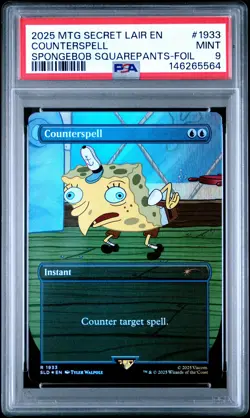 2025 MAGIC: THE GATHERING SECRET LAIR DROP #1933 COUNTERSPELL PSA 9 - Image 1