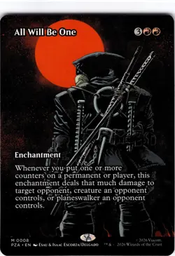 All Will Be One #8 Teenage Mutant Ninja Turtles Borderless Regular Mythic - Image 1