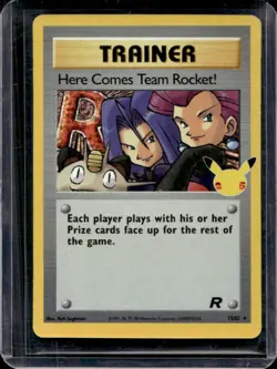 2021 Pokemon SWSH Celebrations Here Comes Team Rocket! Classic Collection #15/82 - Image 1