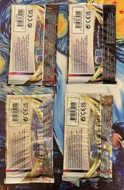 Pokemon- Lost Origin- Booster Pack Art Set- (4) Booster Packs- New & Sealed - Image 2