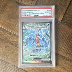 Pokemon Garchomp ex Special Illustration Rare Holo PSA 10 SV04 245/182 English - Image 1