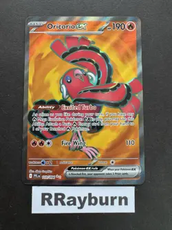 Pokemon Oricorio ex 110/094 Me02: Phantasmal Flames Ultra Rare Holo - Image 1