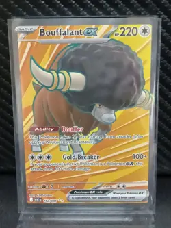 Bouffalant ex 162/086 Sv: White Flare Ultra Rare Full Art Holo 220HP Pokemon TCG - Image 5