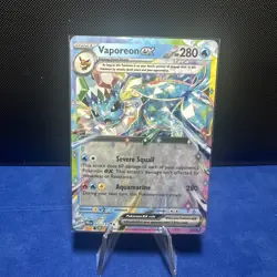 Vaporeon ex Double Rare SV: Prismatic Evolutions 023/131 Pokemon - Image 1