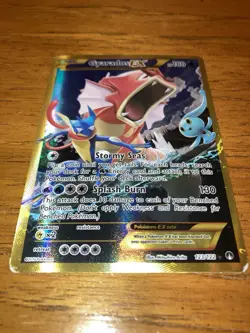 Pokemon TCG Gyarados EX 123/122 XY Breakpoint 2016 Secret Holo Rare Played - Image 2