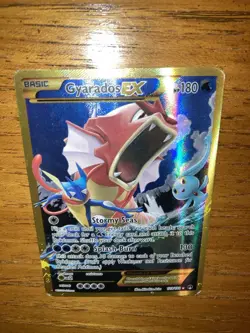 Pokemon TCG Gyarados EX 123/122 XY Breakpoint 2016 Secret Holo Rare Played - Image 3