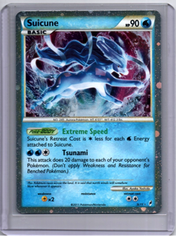 Pokemon - Suicune - #SL11 - Call of Legends - Holo Rare with Silver Border - NM - Image 1