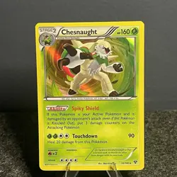 Chesnaught Holo Rare Pokemon Card 14/146 English TCG NM Pokemon Card - Image 1