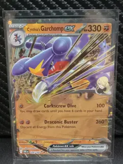 Garchomp ex 104/182 Destined Rivals Ultra Rare Full Art Holo 330 HP Pokemon TCG - Image 3