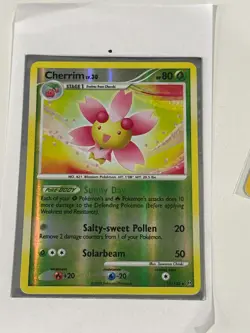 Cherrim 14/100 Reverse Holo- Stormfront- Vintage Pokemon Singles- MP - Image 1