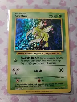 Pokemon Classic Collection Scyther Holo CLV 006/034 - Image 1