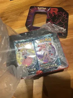 Pokemon S&V Journey Together Sealed Booster Packs (24 Total) - Includes T.R. Tin - Image 4